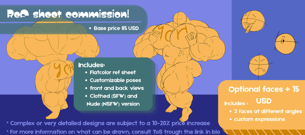 Ref sheet comm