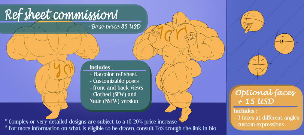 Ref sheet commissions Ref sheet commissions